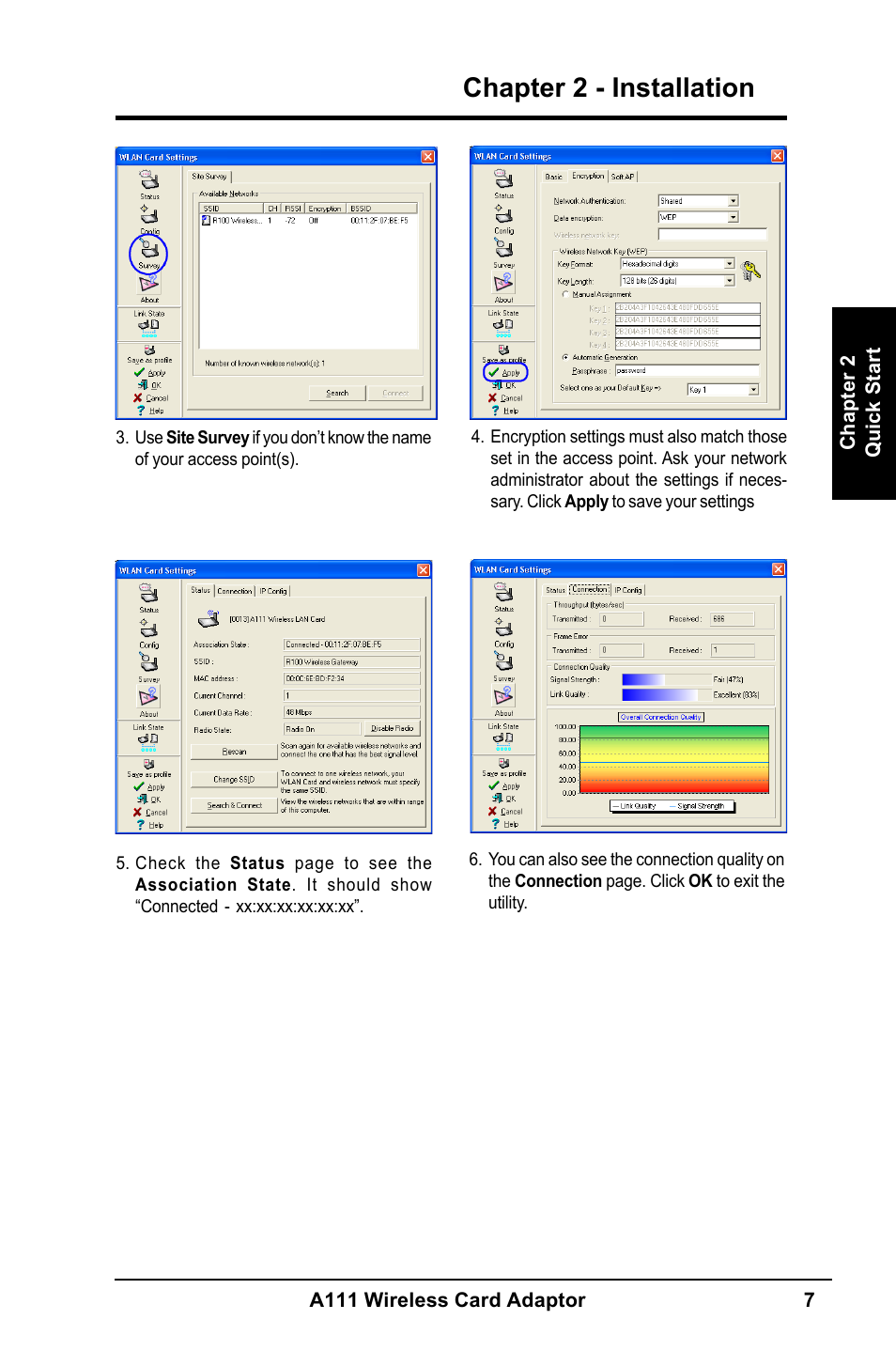 Chapter 2 - installation | MITSUBISHI ELECTRIC A111 User Manual | Page 7 / 46