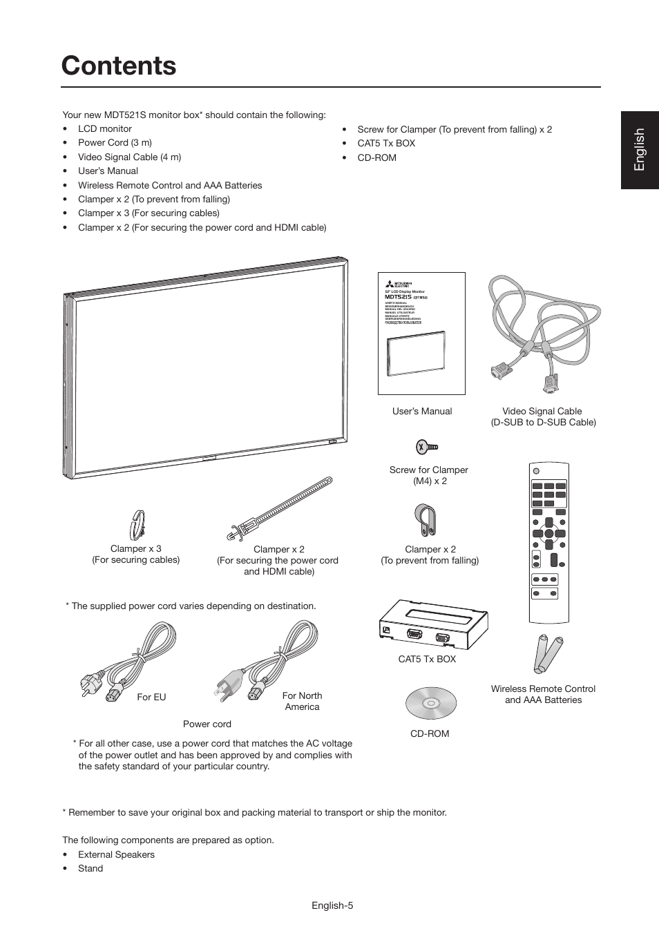 MITSUBISHI ELECTRIC MDT521S User Manual | Page 6 / 44