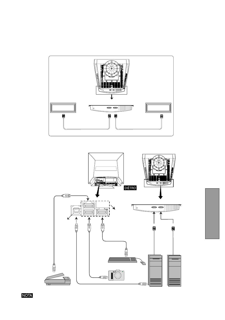 Italiano | MITSUBISHI ELECTRIC 2060u User Manual | Page 58 / 84