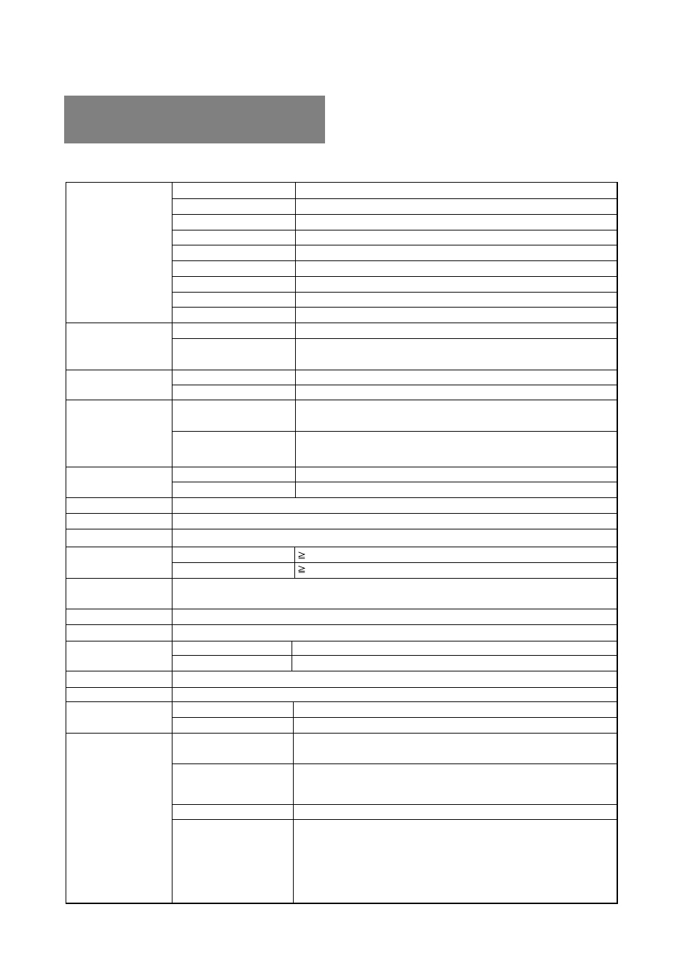 Caratteristiche | MITSUBISHI ELECTRIC 2060u User Manual | Page 65 / 84