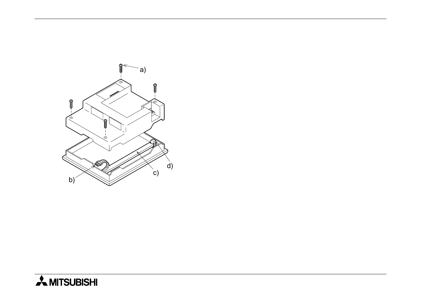 3 replacement of backlight, Replacement of backlight -5 | MITSUBISHI ELECTRIC F940GOT-SWD-E User Manual | Page 93 / 112