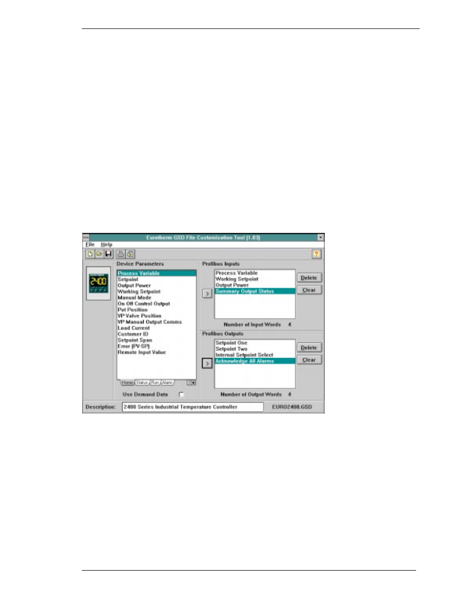 Chapter 5, The windows configurator, Installing gsd files | Chapter 5 the windows configurator | MITSUBISHI ELECTRIC 2408f User Manual | Page 12 / 35