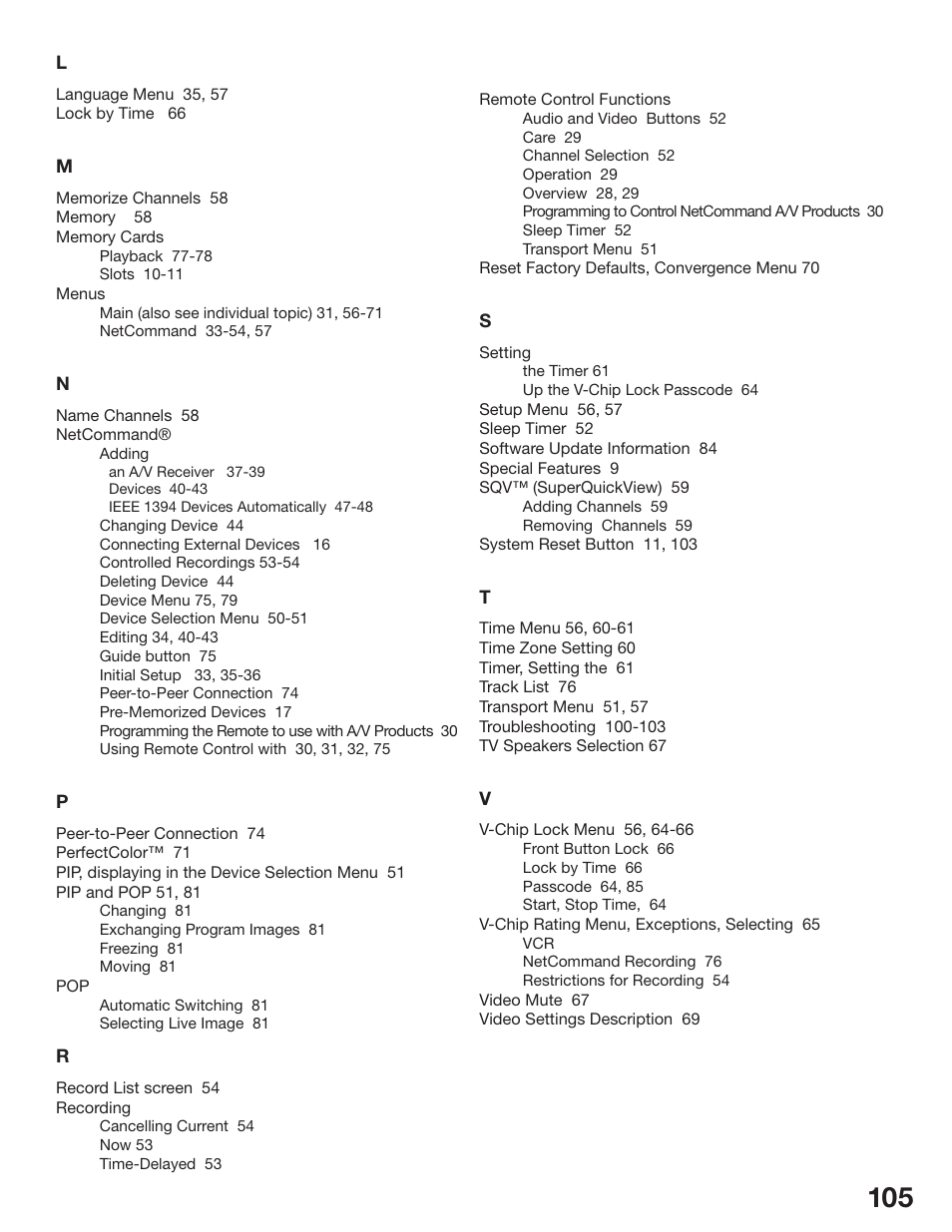 MITSUBISHI ELECTRIC WS-48513 User Manual | Page 105 / 110