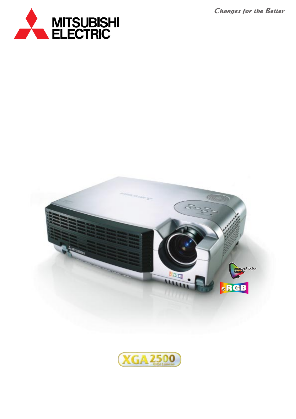 MITSUBISHI ELECTRIC XD350U User Manual | 4 pages