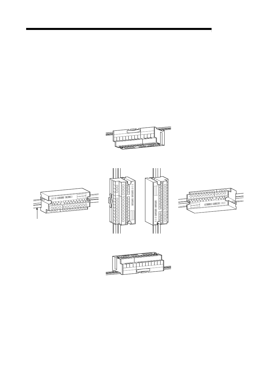 5 station number setting, 6 facing direction of the module installation, Melsec-a | MITSUBISHI ELECTRIC AJ65SBT-64AD User Manual | Page 38 / 74