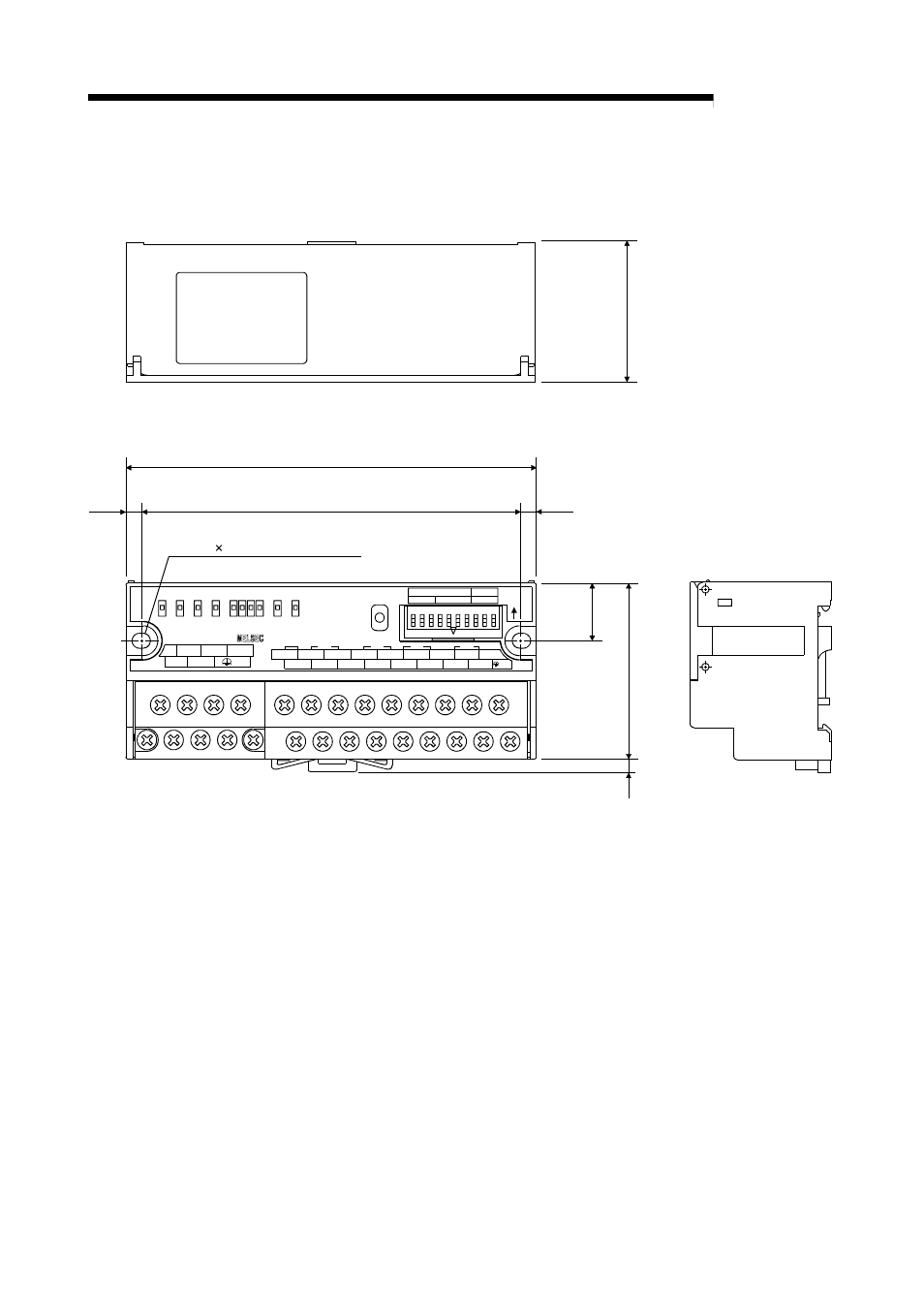 Appendix2 external dimension diagram, Melsec-a, Appendix appendix2 external dimension diagram | Appendix - 3 | MITSUBISHI ELECTRIC AJ65SBT-64AD User Manual | Page 68 / 74