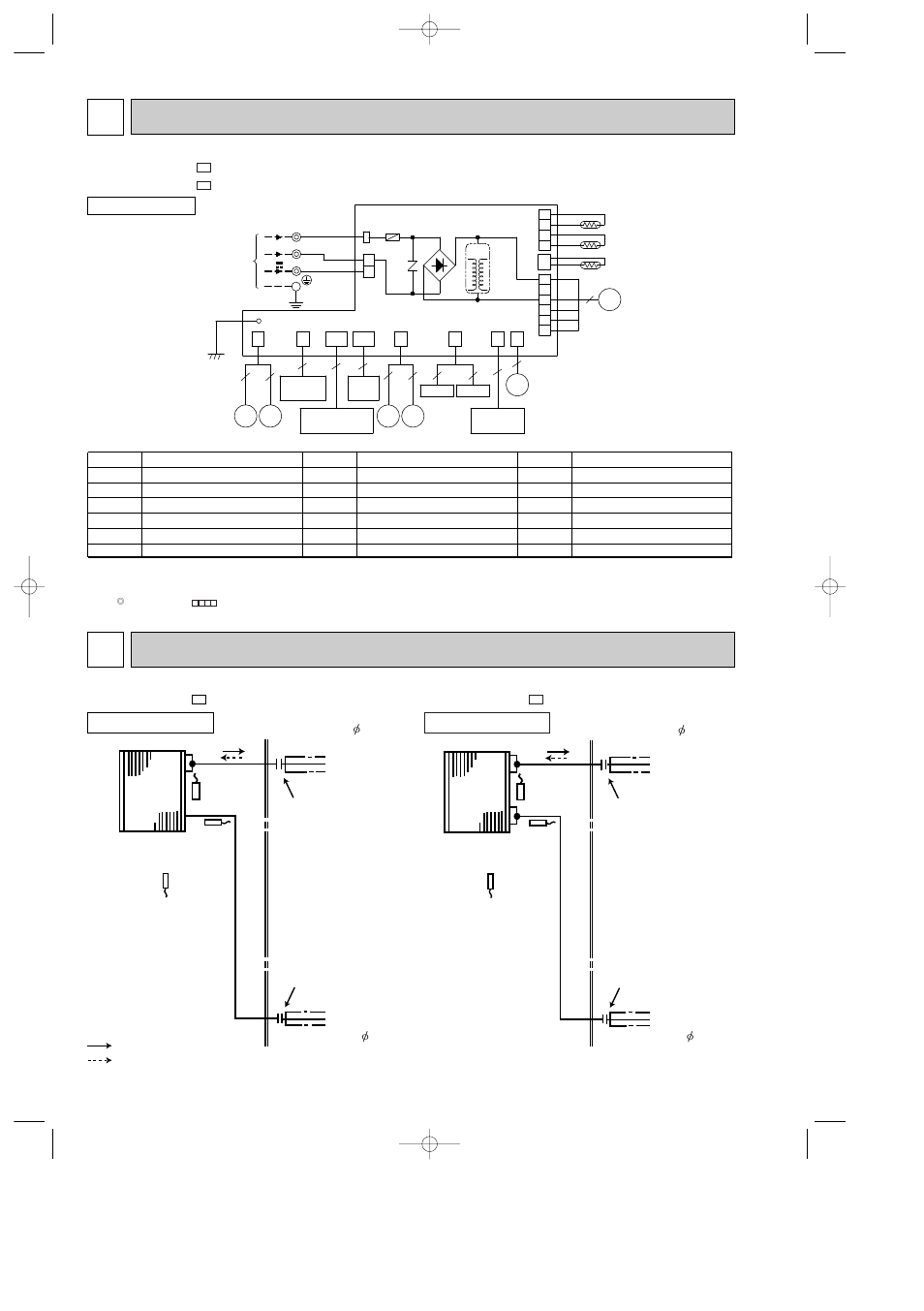 6wiring diagram refrigerant system diagram 7, Msz-fa25va, Indoor unit | Indoor unit models wiring diagram, Msz-fa25va - msz-fa35va, Msz-fa35va | MITSUBISHI ELECTRIC MSZ-FA35VA User Manual | Page 8 / 40