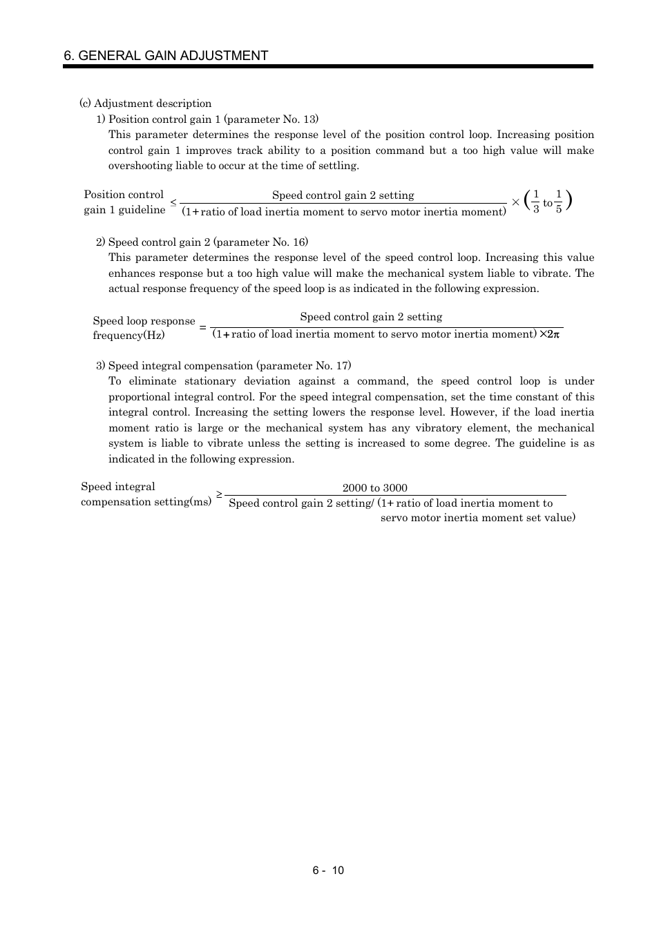 MITSUBISHI ELECTRIC Merservo MR-J2S- B User Manual | Page 119 / 236