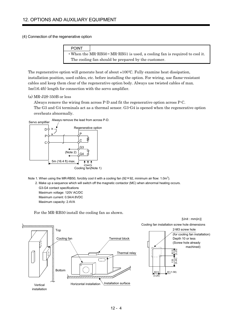 Options and auxiliary equipment | MITSUBISHI ELECTRIC Merservo MR-J2S- B User Manual | Page 163 / 236