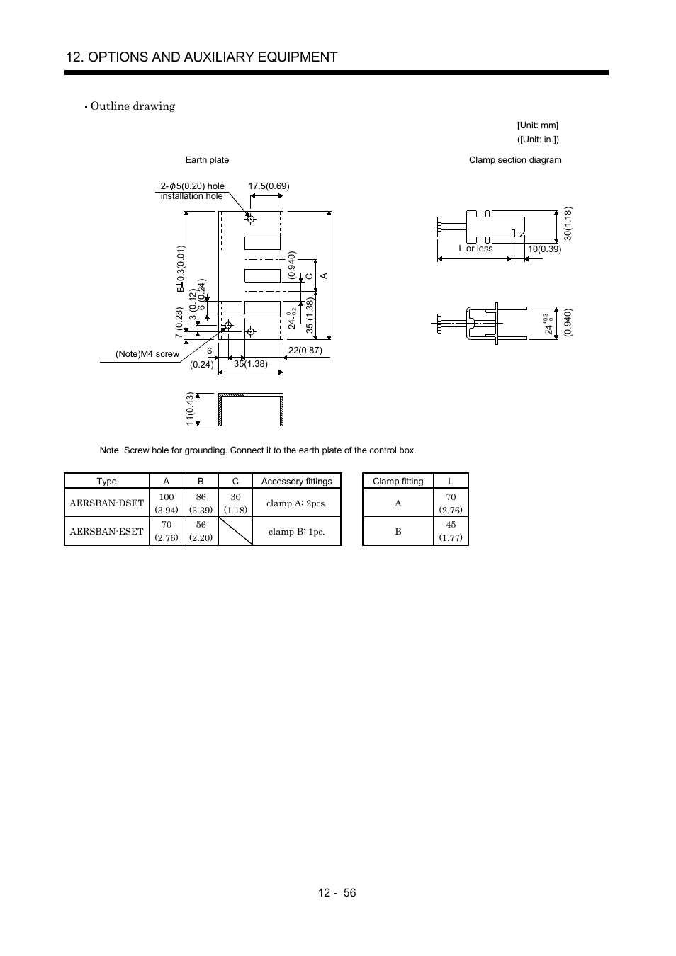 Options and auxiliary equipment | MITSUBISHI ELECTRIC Merservo MR-J2S- B User Manual | Page 215 / 236