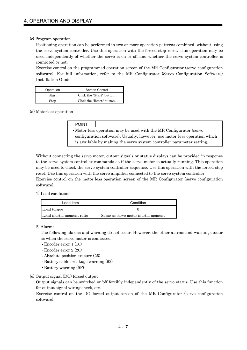 Operation and display | MITSUBISHI ELECTRIC Merservo MR-J2S- B User Manual | Page 88 / 236