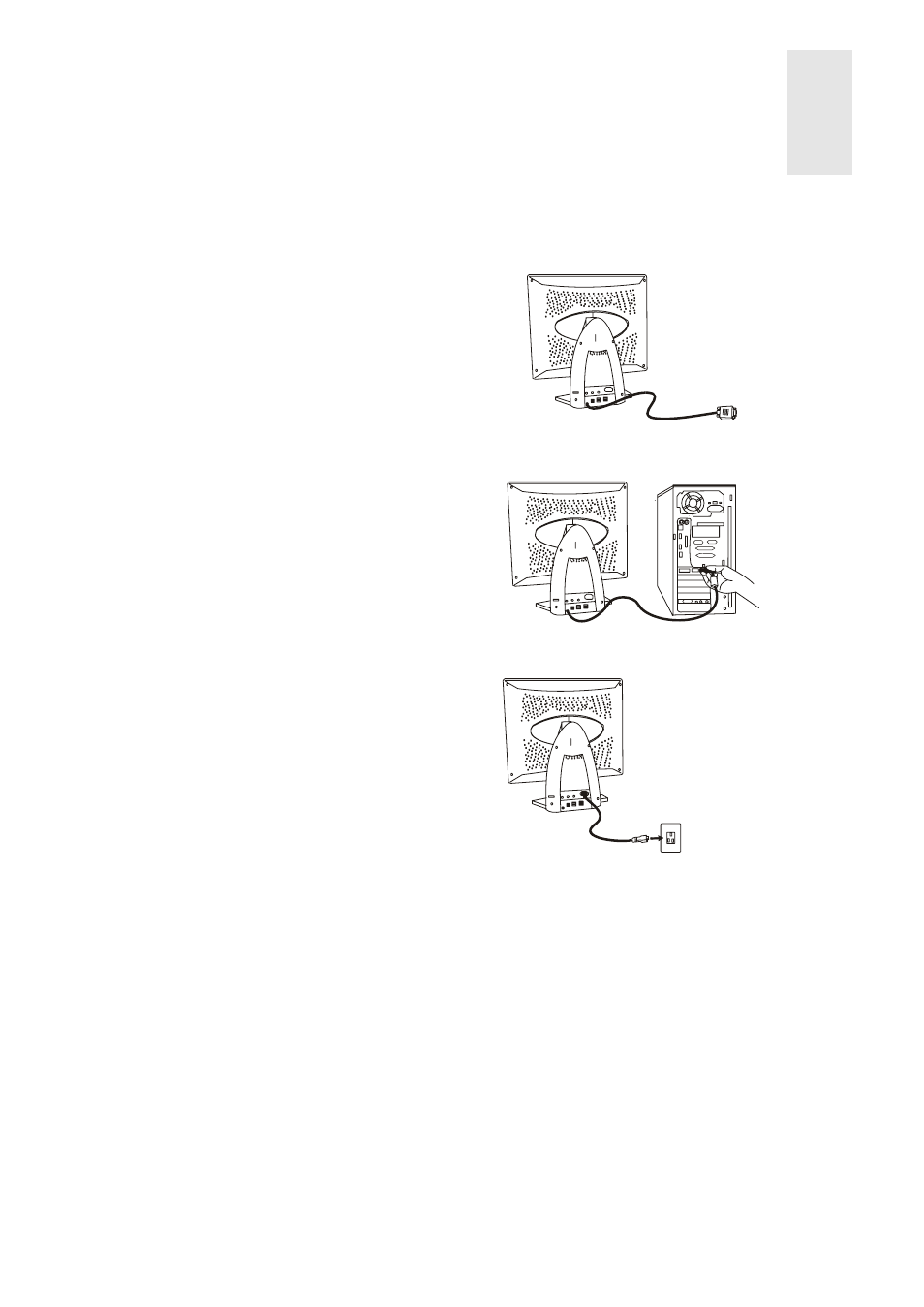 Installing the monitor | MITSUBISHI ELECTRIC Diamond View Colour LCD Monitor DV180 User Manual | Page 8 / 27