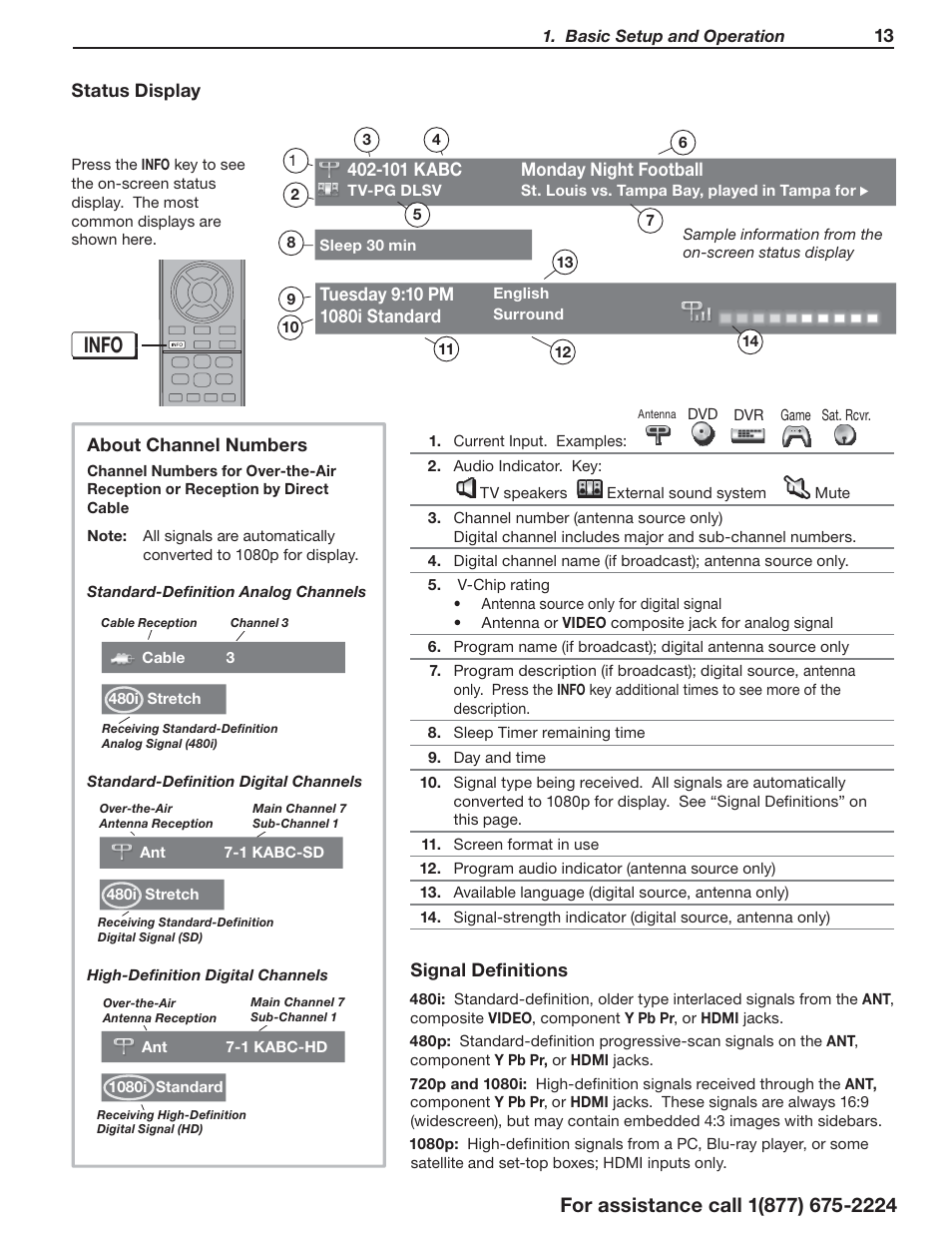 Info | MITSUBISHI ELECTRIC Mitsubishi Electric Laservue L75-A94 User Manual | Page 13 / 44