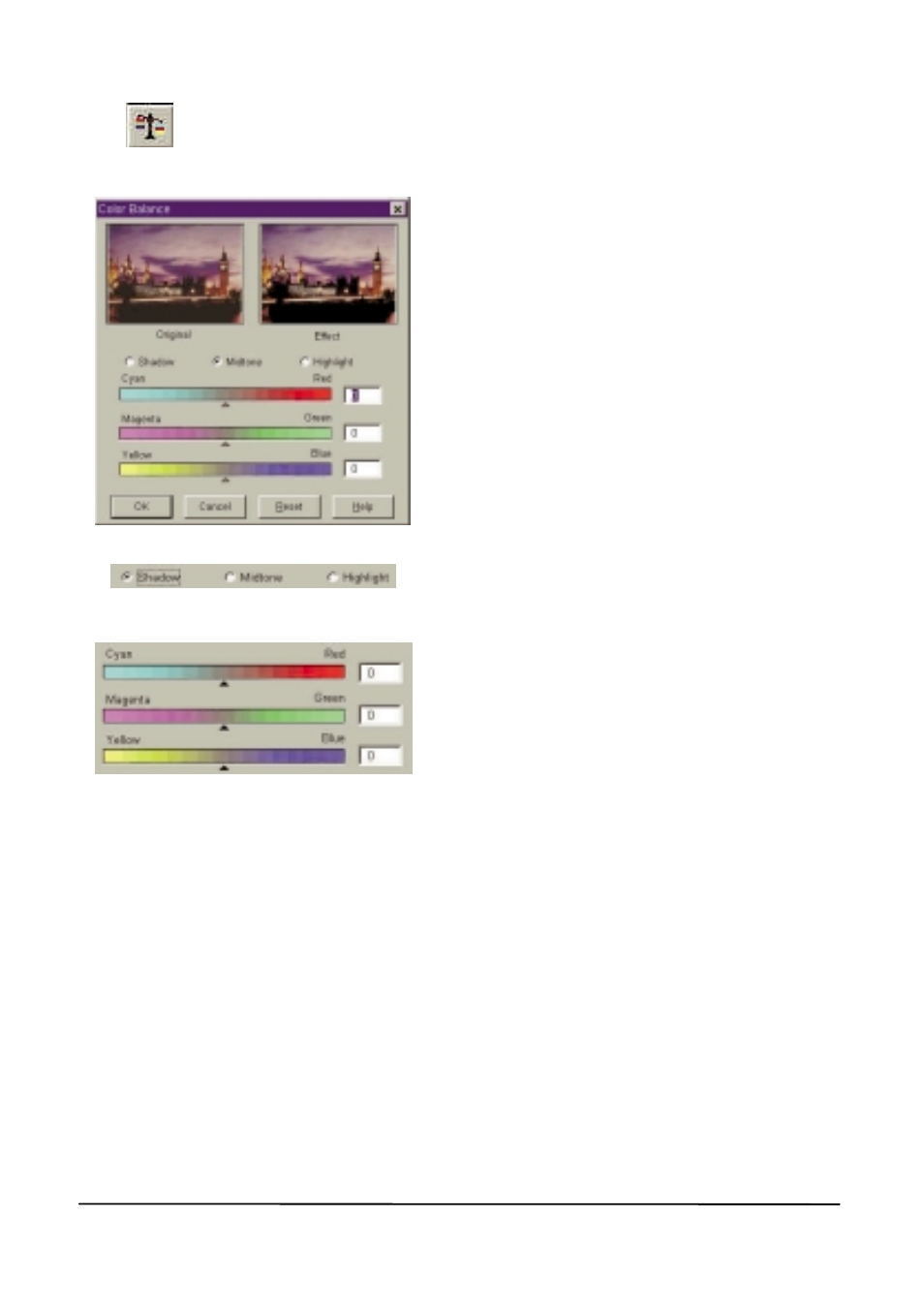 Colour balance button | MITSUBISHI ELECTRIC DV1248ST User Manual | Page 46 / 91