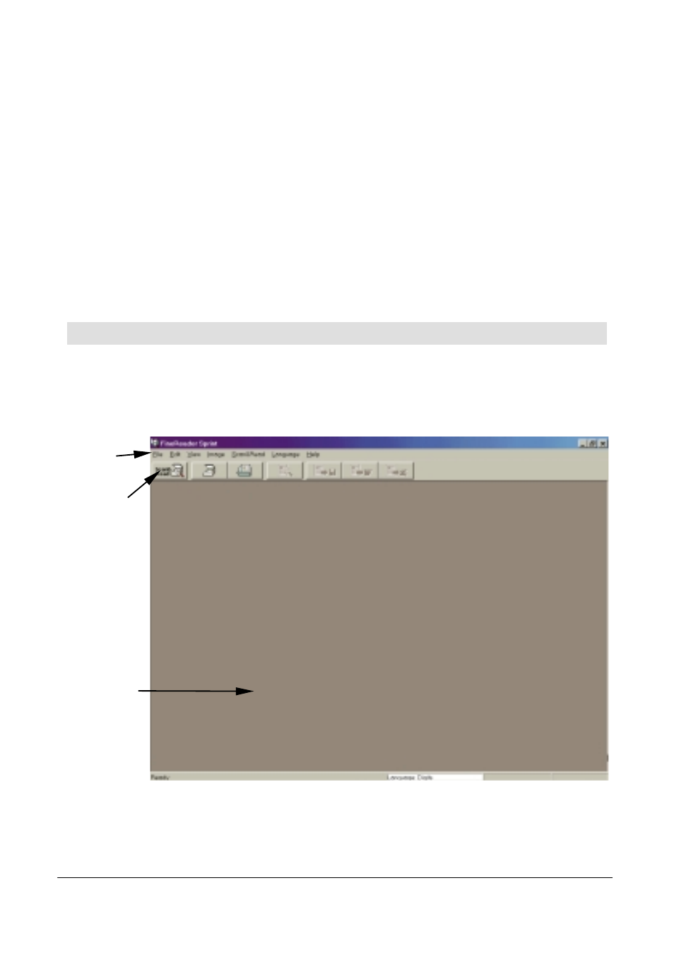 Finereader sprint ocr, Getting started | MITSUBISHI ELECTRIC DV1248ST User Manual | Page 76 / 91