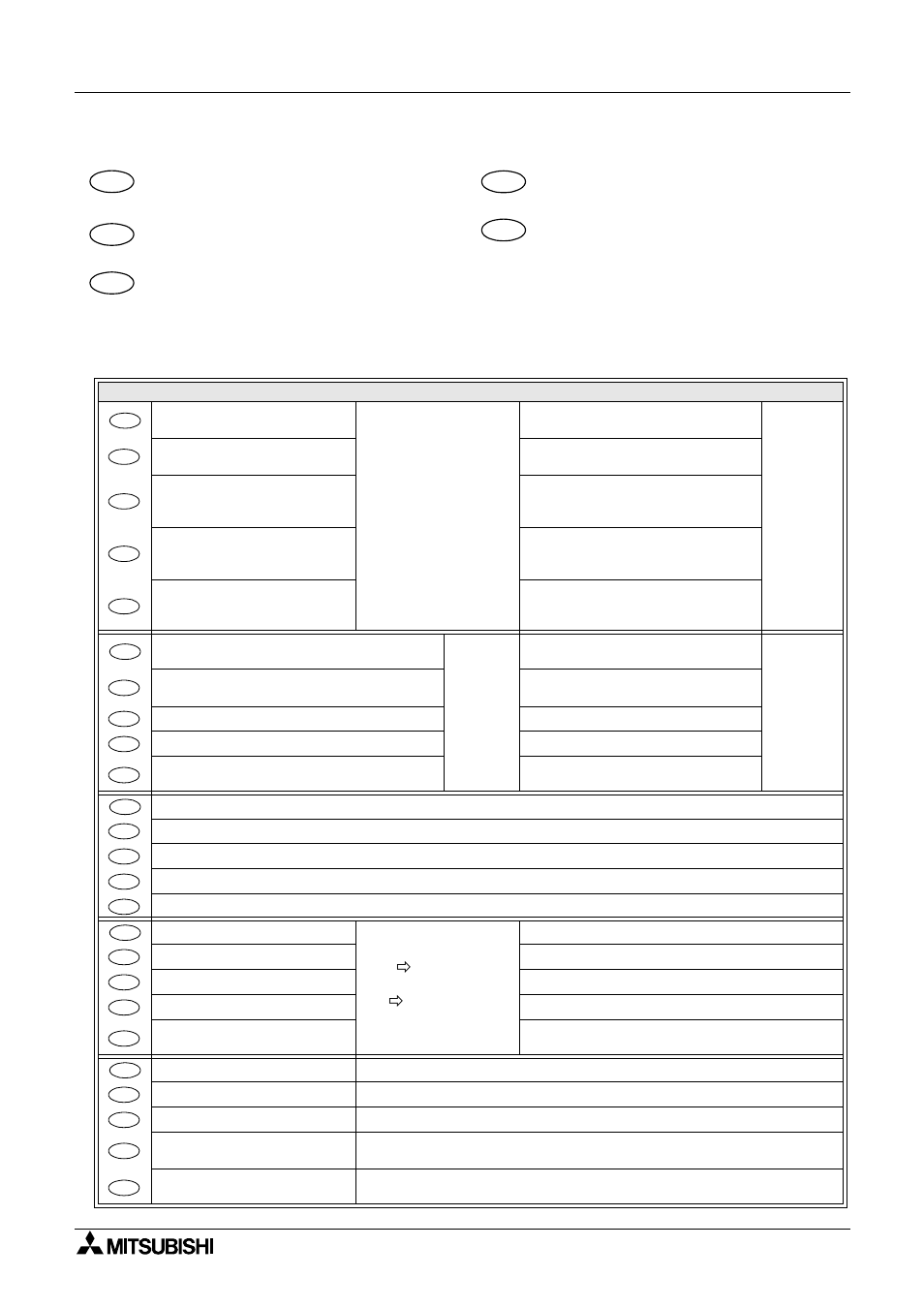 Outputs, 1 relay output specification, Sorties | Ausgänge, 1 technische daten der relais-ausgänge, Uscite, 1 dati tecnici delle uscite a relè, Salidas, 1 datos técnicos de las salidas de relé | MITSUBISHI ELECTRIC FX 2N -16 User Manual | Page 79 / 126