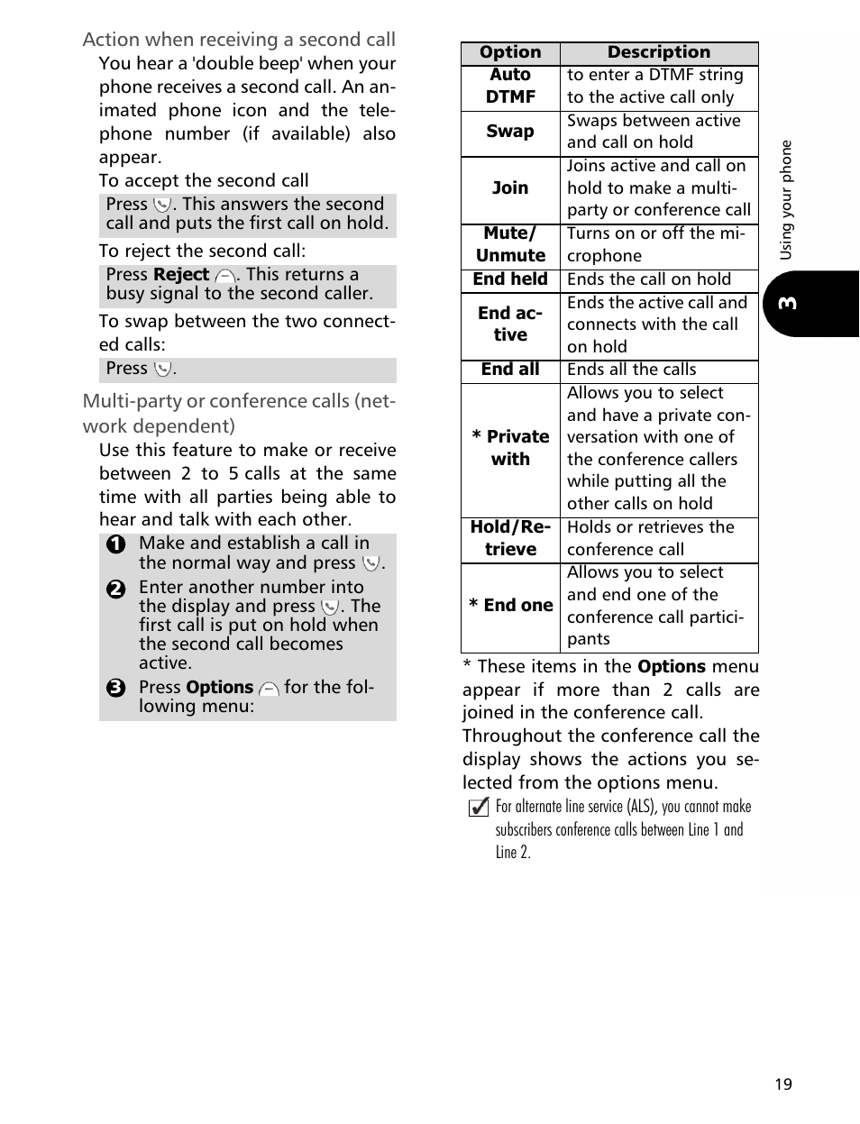 MITSUBISHI ELECTRIC Trium 110 User Manual | Page 19 / 64