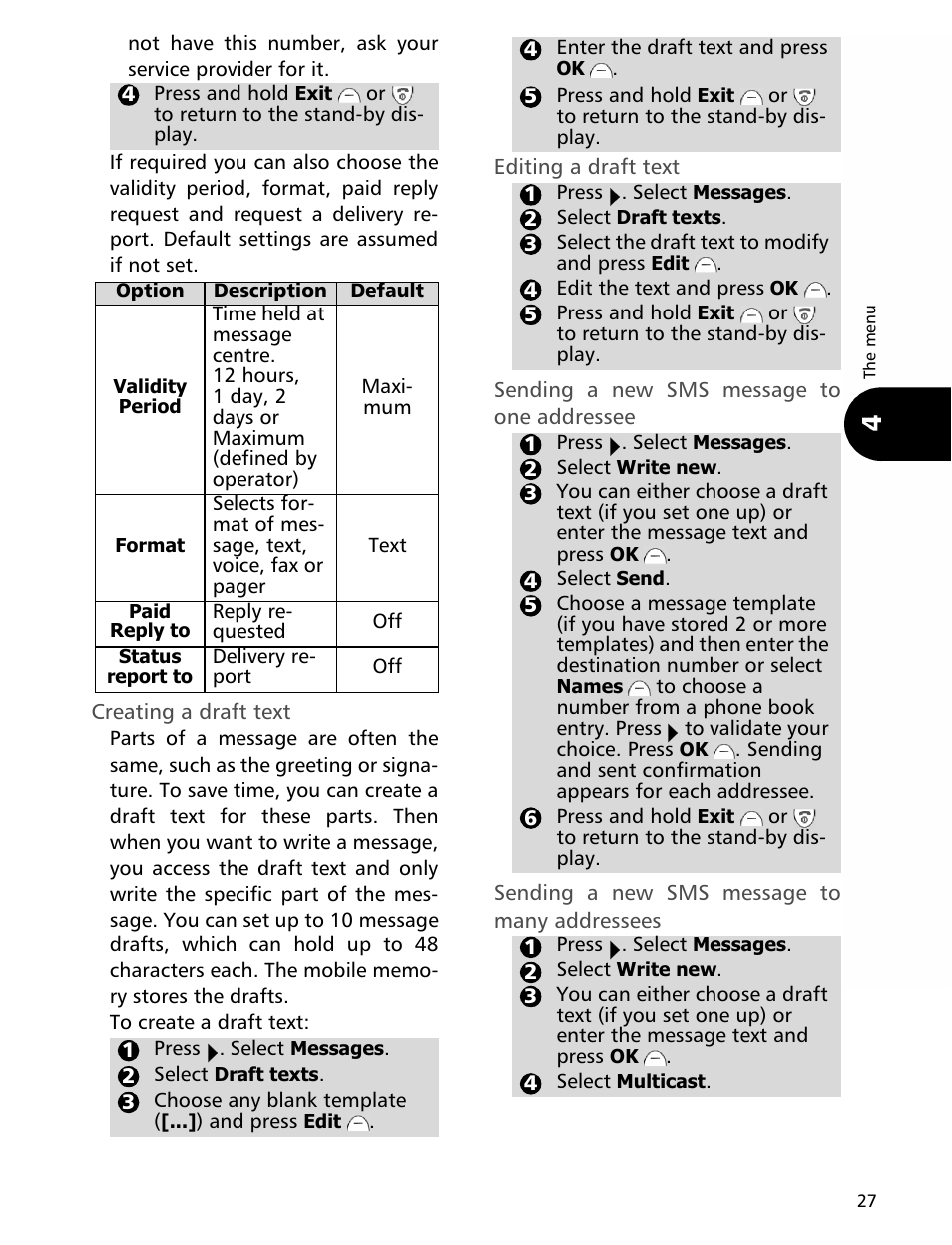 MITSUBISHI ELECTRIC Trium 110 User Manual | Page 27 / 64