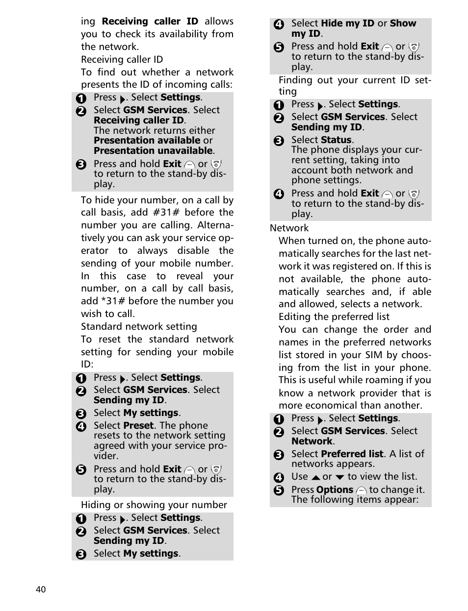 MITSUBISHI ELECTRIC Trium 110 User Manual | Page 40 / 64