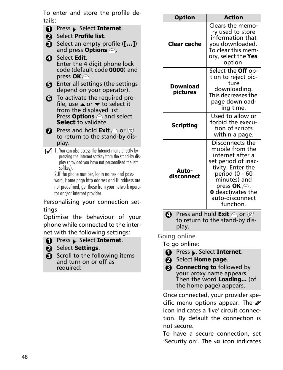 MITSUBISHI ELECTRIC Trium 110 User Manual | Page 48 / 64