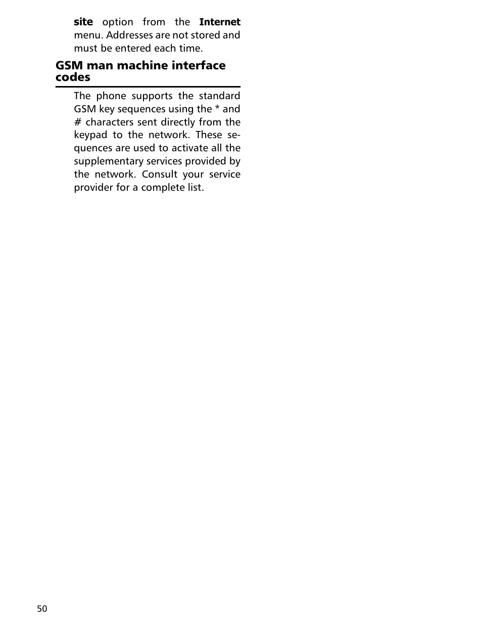 MITSUBISHI ELECTRIC Trium 110 User Manual | Page 50 / 64