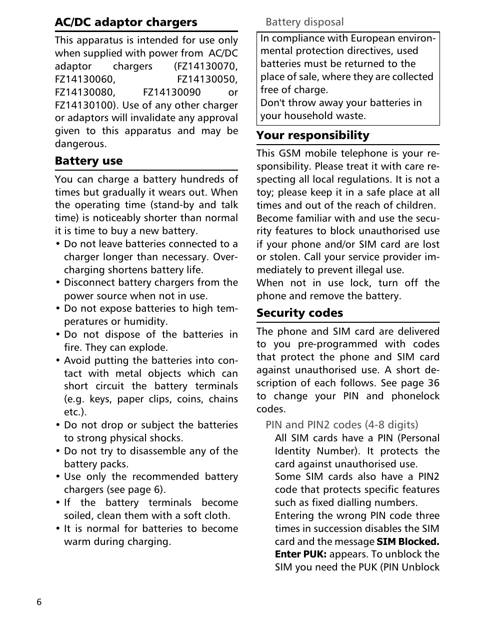 MITSUBISHI ELECTRIC Trium 110 User Manual | Page 6 / 64