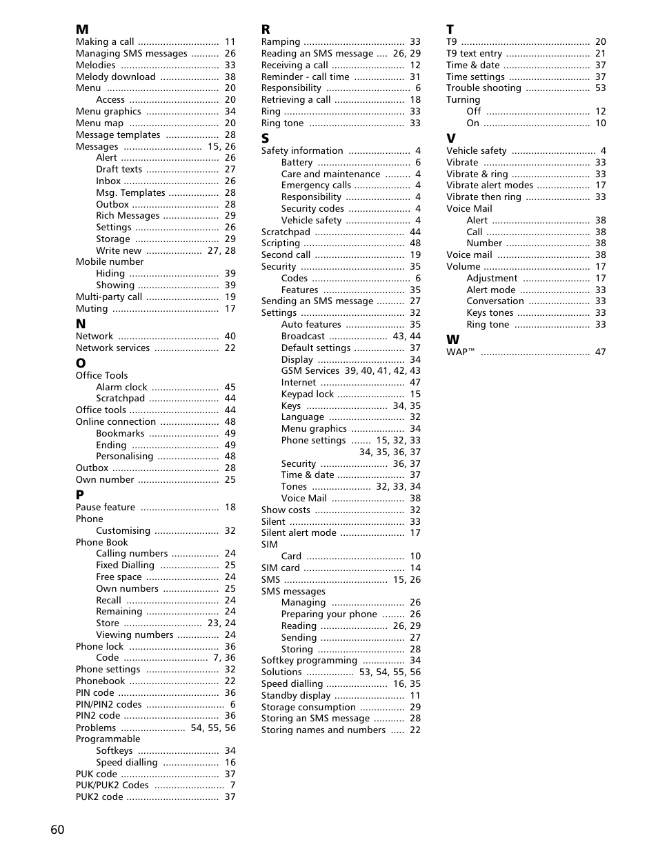 MITSUBISHI ELECTRIC Trium 110 User Manual | Page 60 / 64