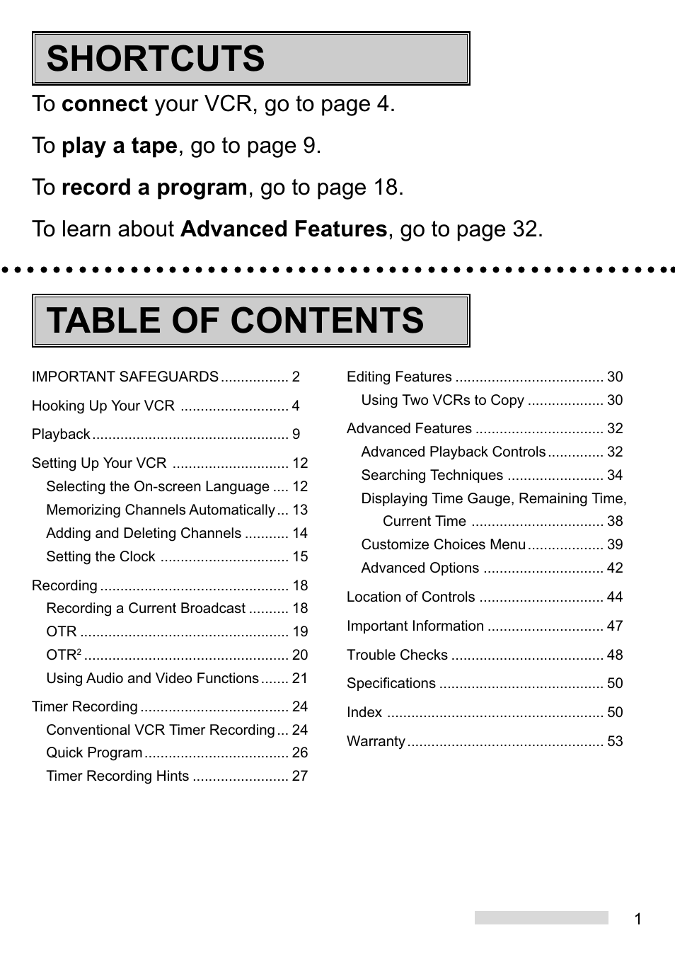 Table of contents shortcuts | Mitsumi electronic HS-U449 User Manual | Page 3 / 56