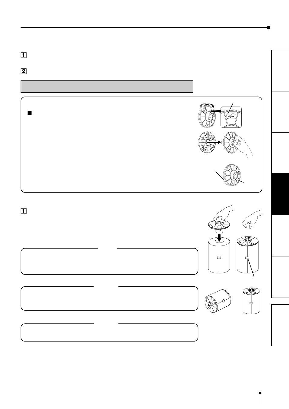 Tion, Before operation -17, Installation of print paper -13 | Before operation, Installation of print paper | MITSUBISHI ELECTRIC CP9500DW User Manual | Page 15 / 26