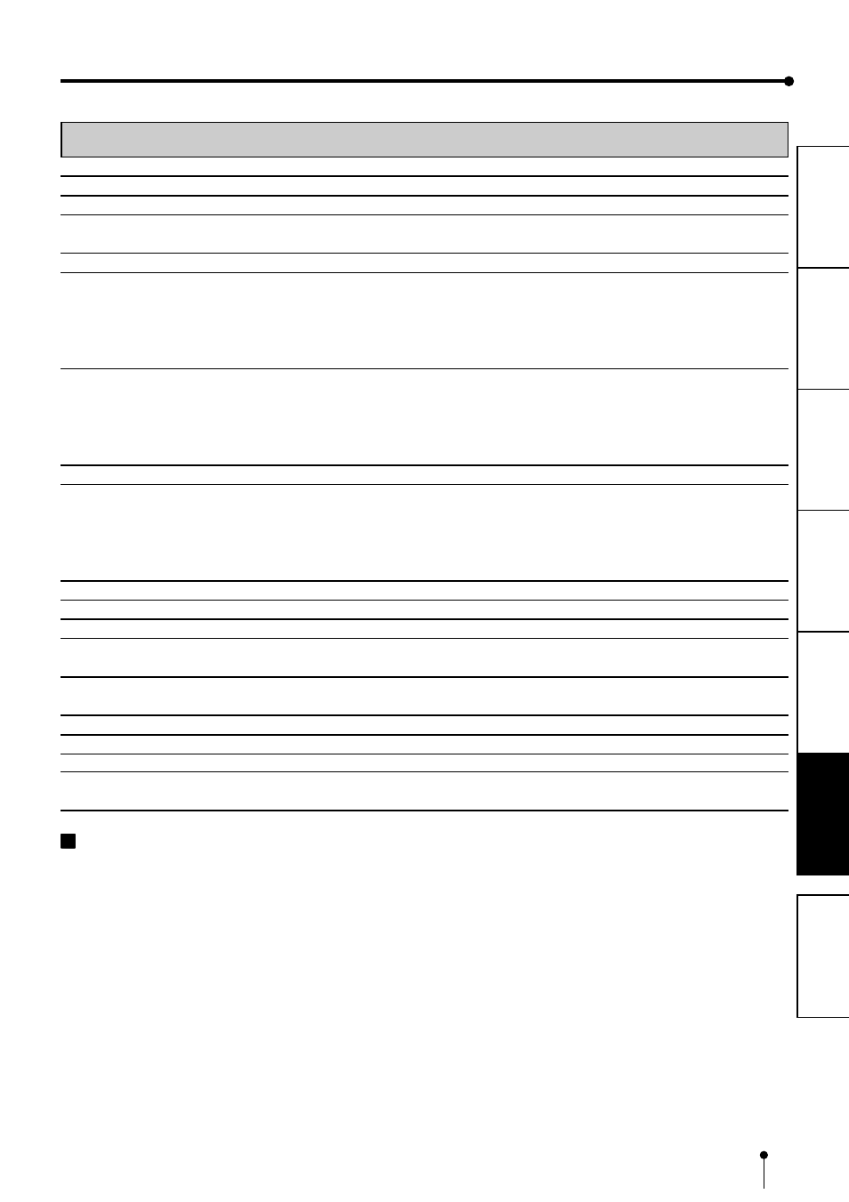 Specifications | MITSUBISHI ELECTRIC CP9500DW User Manual | Page 25 / 26