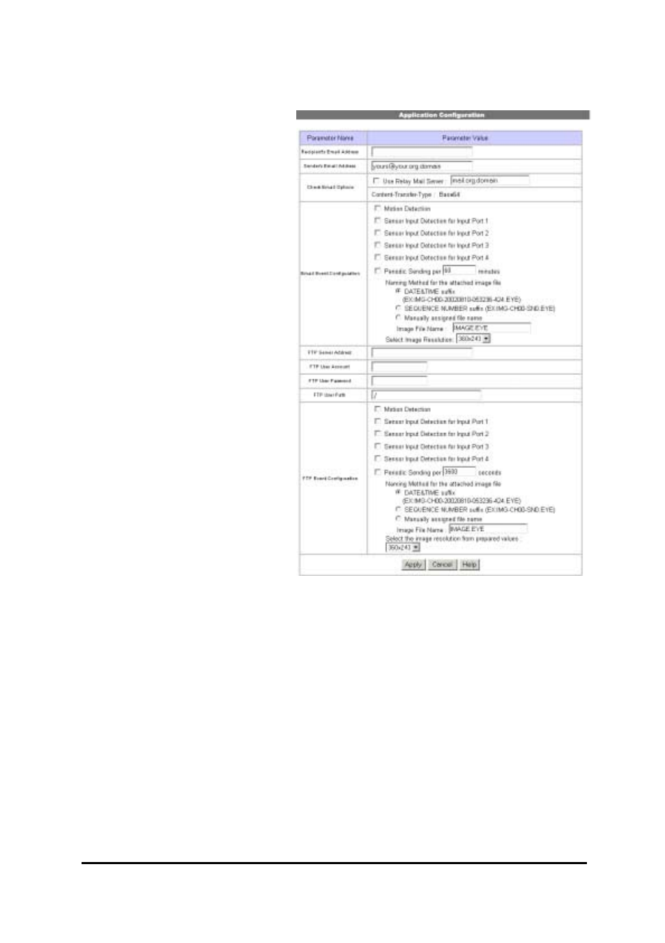 6) application configuration, Error! bookmark not defined | MITSUBISHI ELECTRIC DX-VS1 User Manual | Page 21 / 38