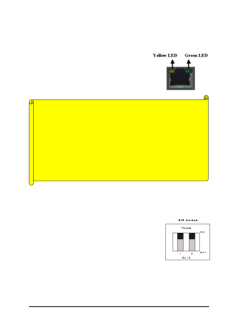 3) leds of ethernet port, 4) description of dip switches, 4) descriptions on dip switches | MITSUBISHI ELECTRIC DX-VS1 User Manual | Page 9 / 38