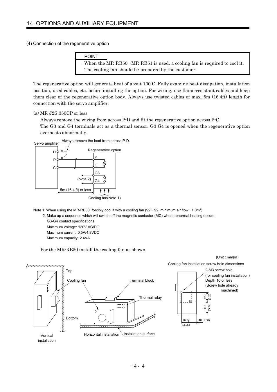 Options and auxiliary equipment | MITSUBISHI ELECTRIC MR-J2S- CP User Manual | Page 261 / 357