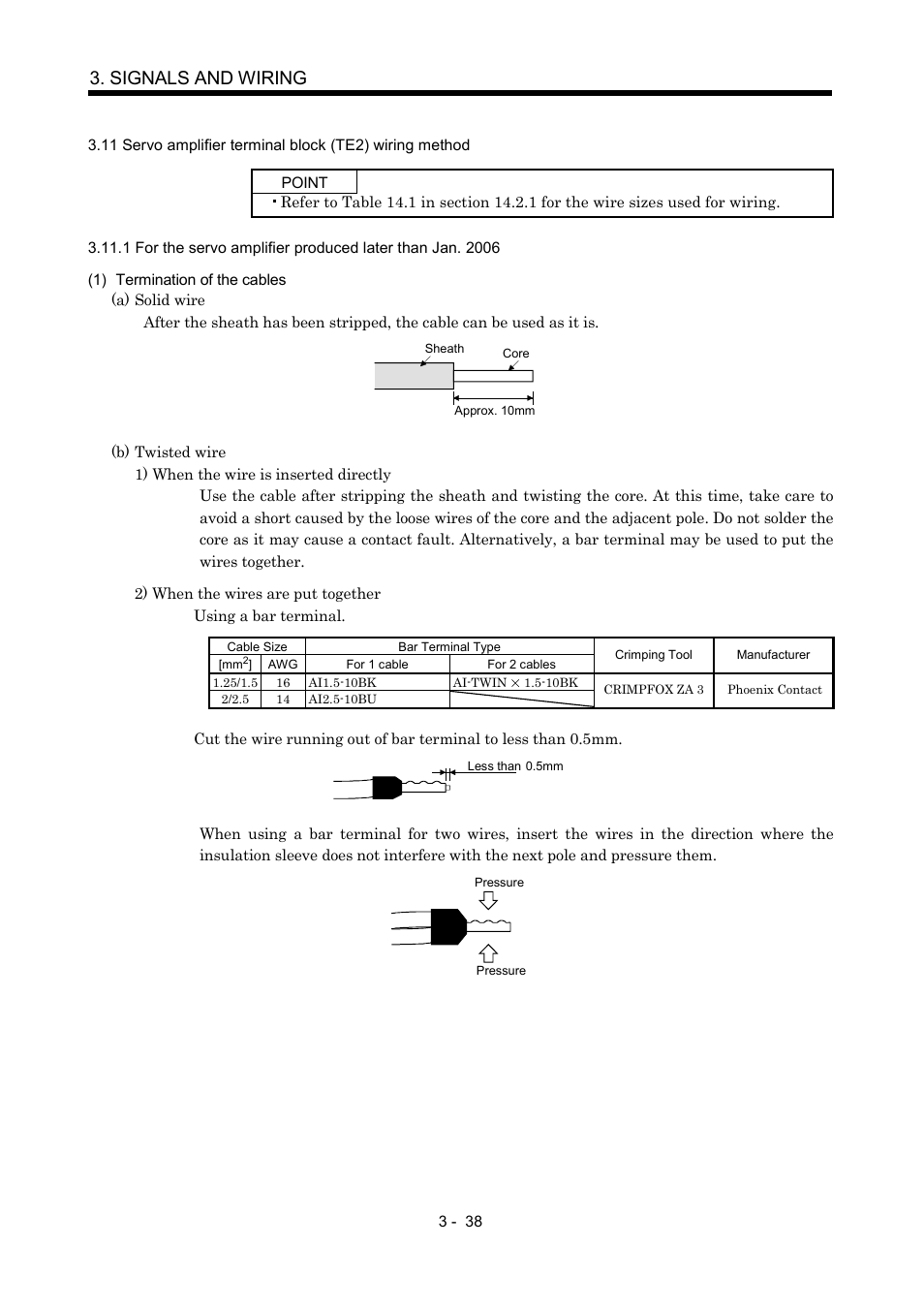 Signals and wiring | MITSUBISHI ELECTRIC MR-J2S- CP User Manual | Page 87 / 357