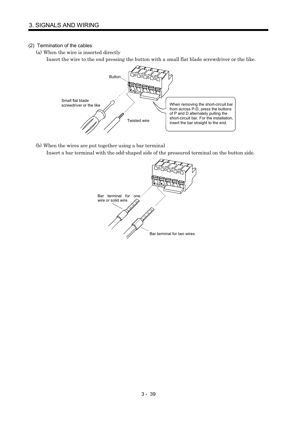 Signals and wiring | MITSUBISHI ELECTRIC MR-J2S- CP User Manual | Page 88 / 357