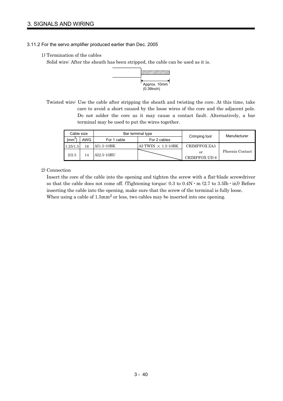 Signals and wiring | MITSUBISHI ELECTRIC MR-J2S- CP User Manual | Page 89 / 357