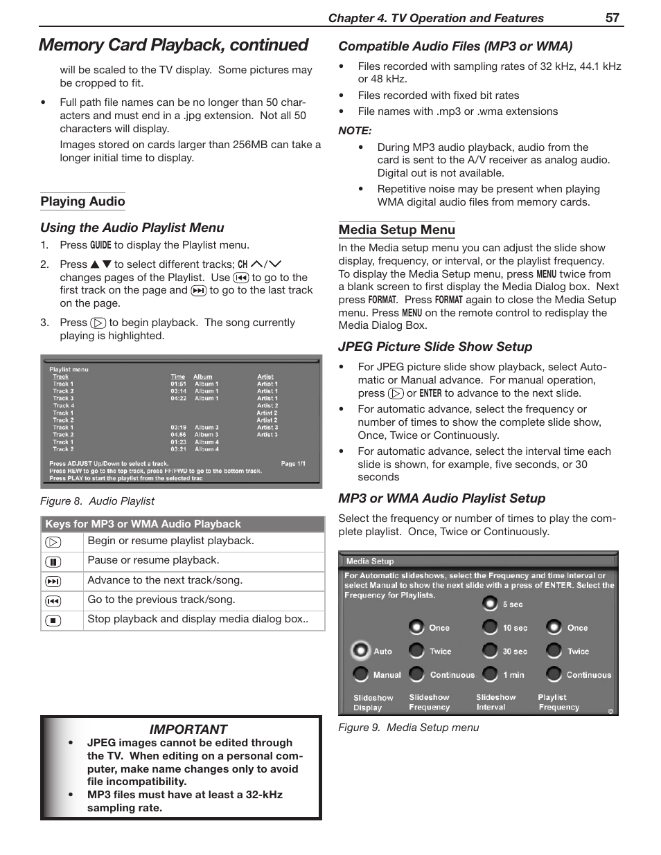 MITSUBISHI ELECTRIC WD-Y57 a User Manual | Page 57 / 124