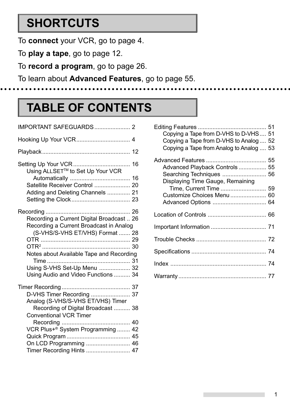 MITSUBISHI ELECTRIC HS-HD2000U User Manual | Page 3 / 80