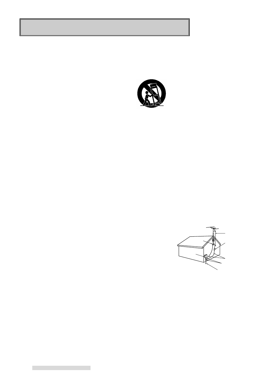 Important safeguards | MITSUBISHI ELECTRIC HS-U778 User Manual | Page 4 / 68