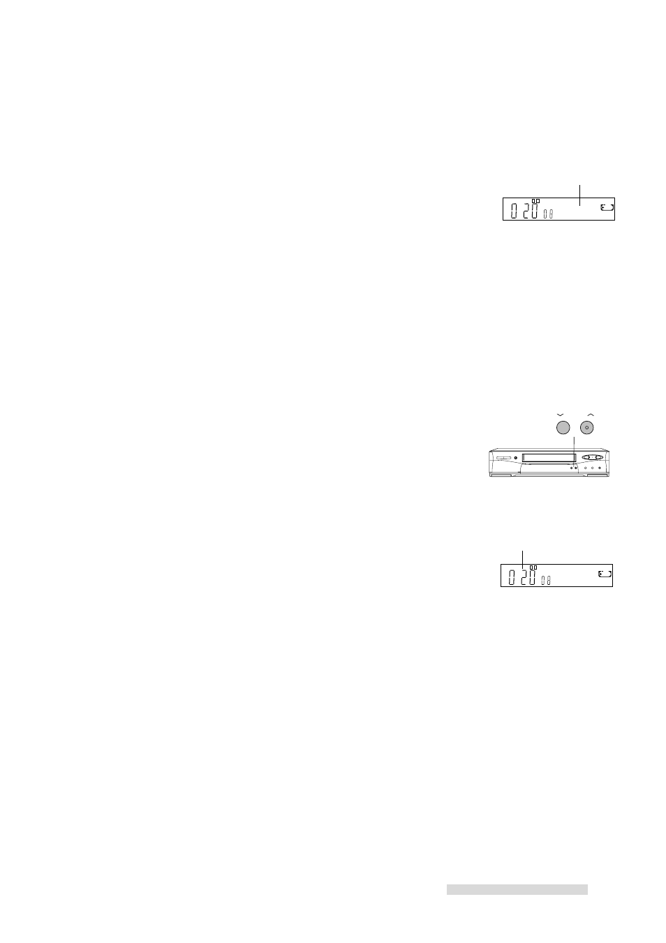 Adjusting the tracking, Time counter, Advanced features | MITSUBISHI ELECTRIC HS-U778 User Manual | Page 41 / 68