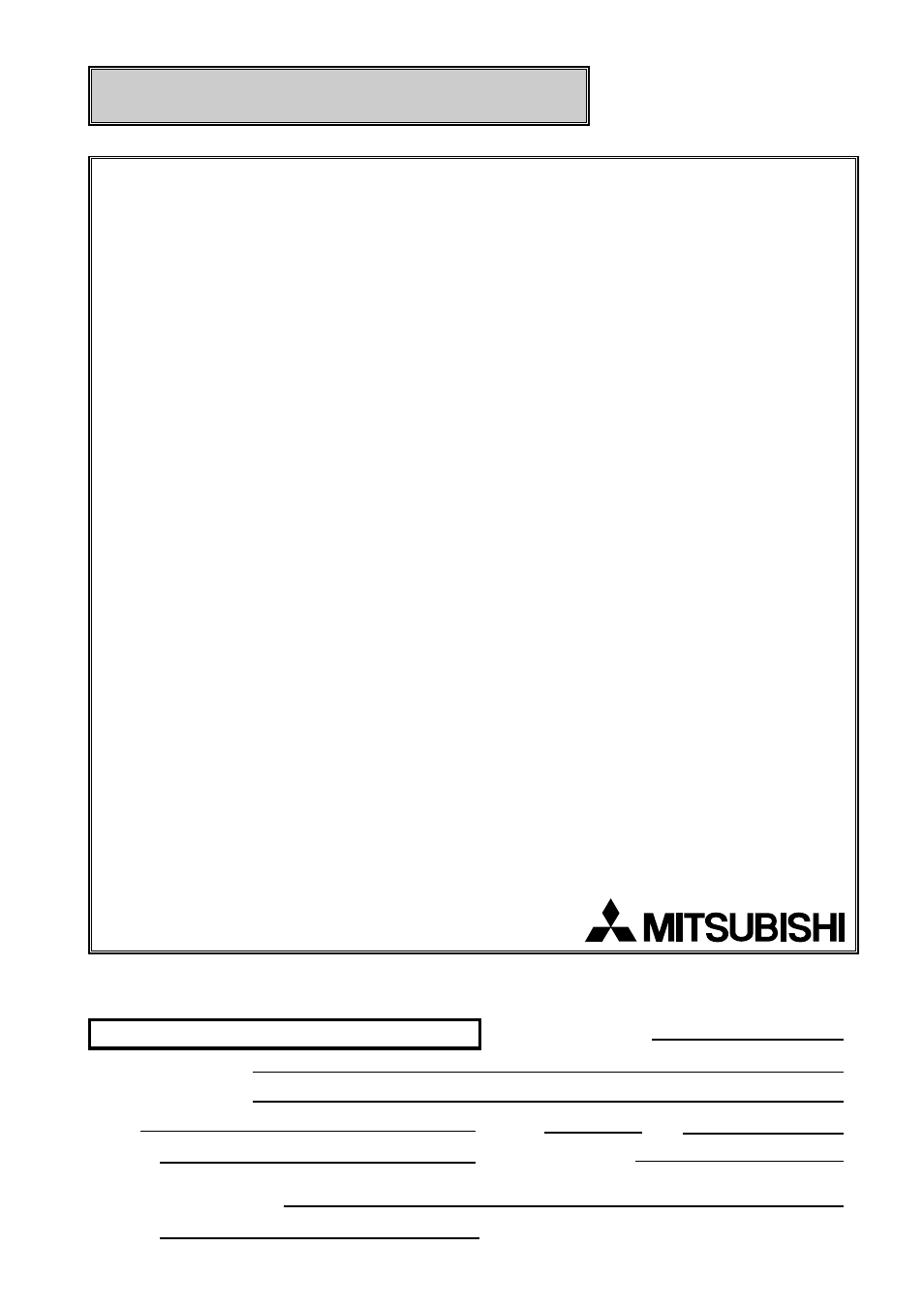 Warranty | MITSUBISHI ELECTRIC HS-U778 User Manual | Page 67 / 68