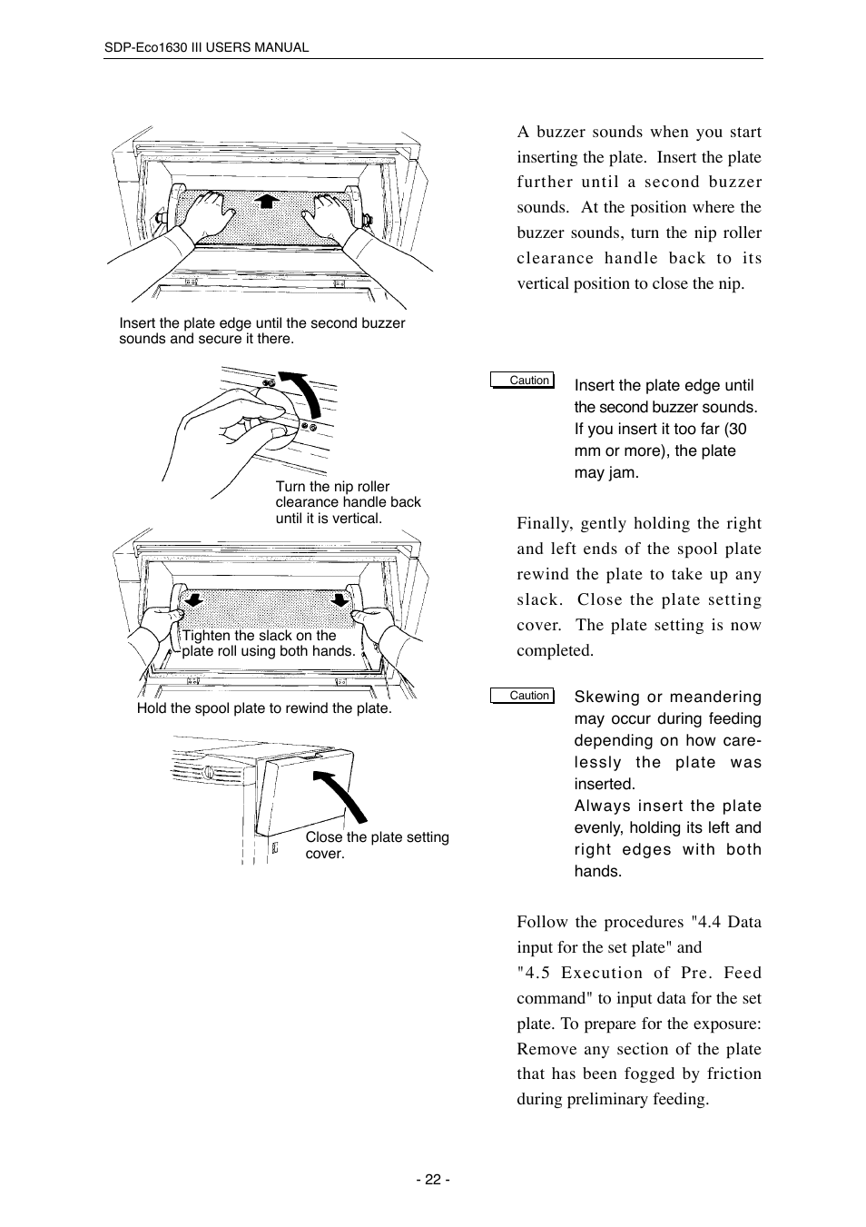 MITSUBISHI ELECTRIC SDP-Eco 1630 III User Manual | Page 30 / 83