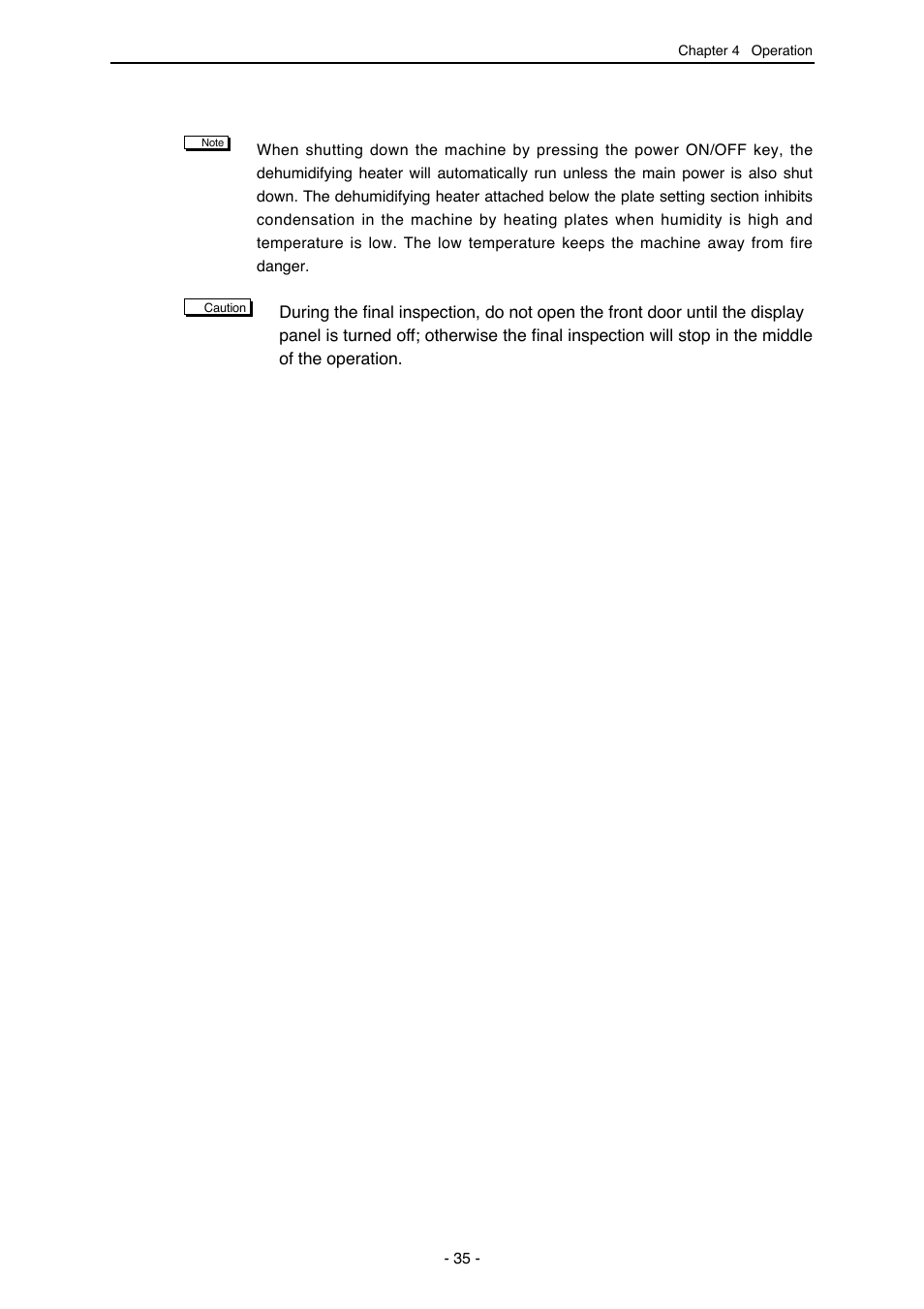 MITSUBISHI ELECTRIC SDP-Eco 1630 III User Manual | Page 43 / 83