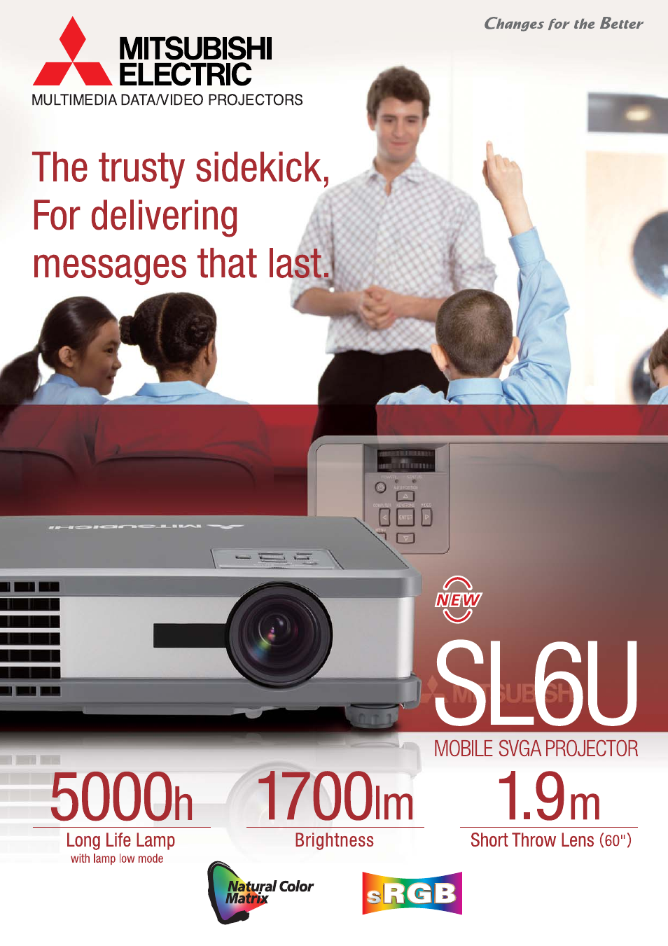 MITSUBISHI ELECTRIC SL6U User Manual | 2 pages