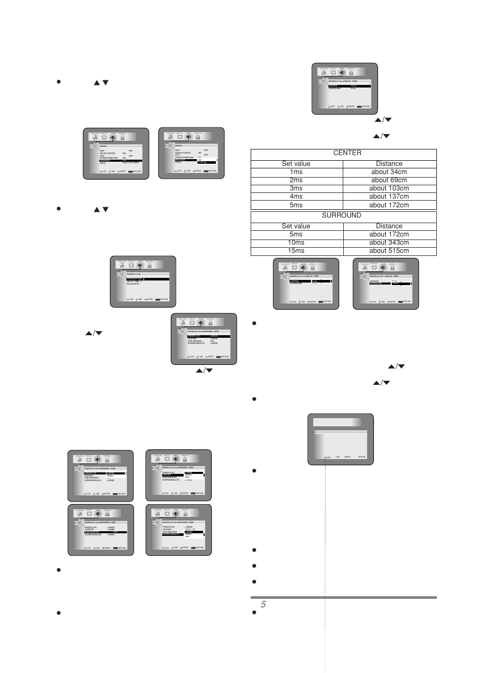 Press the setup button, 1l25 | MITSUBISHI ELECTRIC DD-8050 User Manual | Page 33 / 40