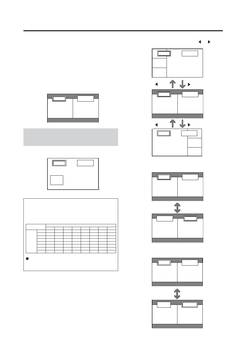 Pip screen operations, Main screen | MITSUBISHI ELECTRIC PD-5010 User Manual | Page 22 / 68