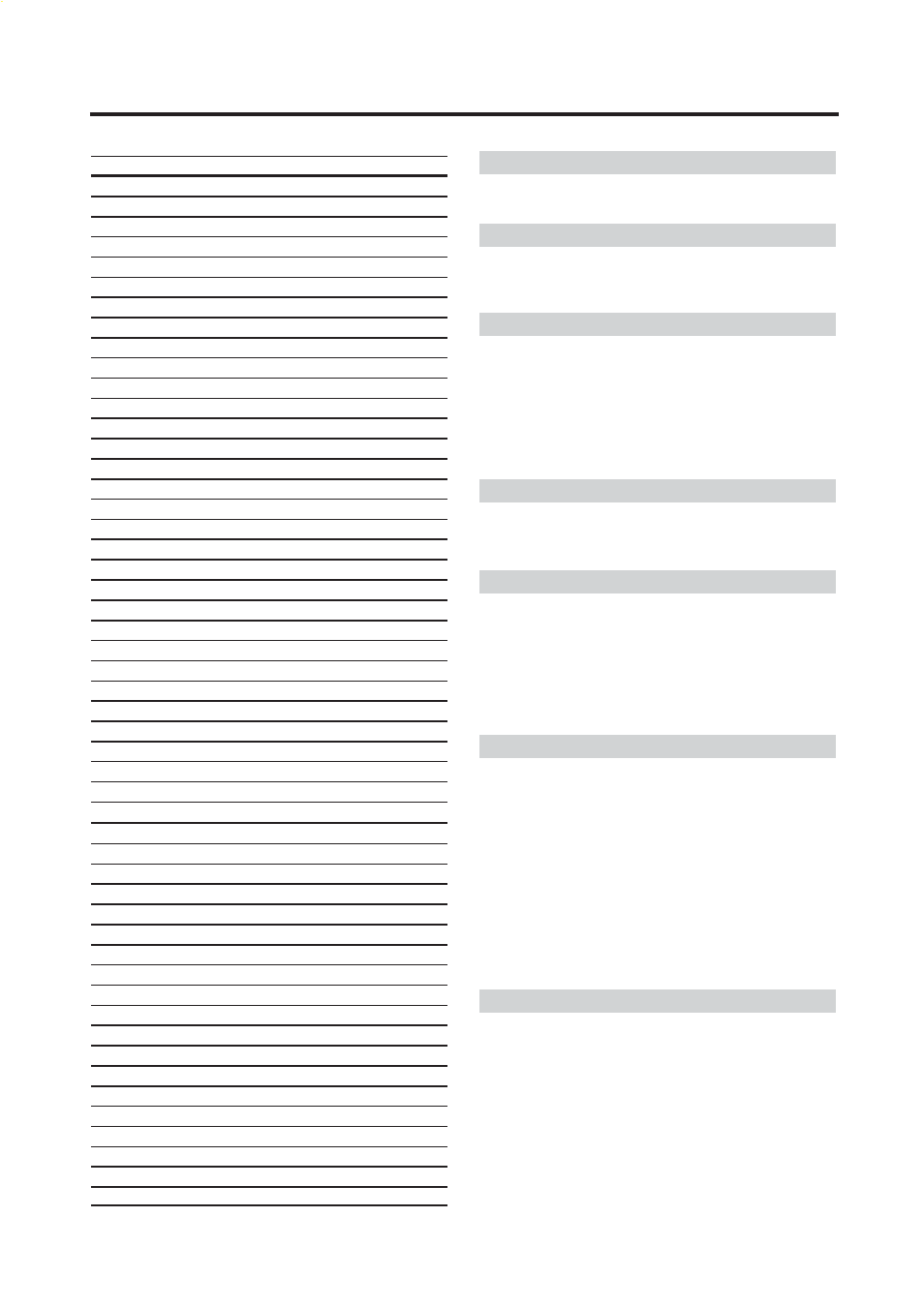 Command reference list | MITSUBISHI ELECTRIC PD-5010 User Manual | Page 48 / 68