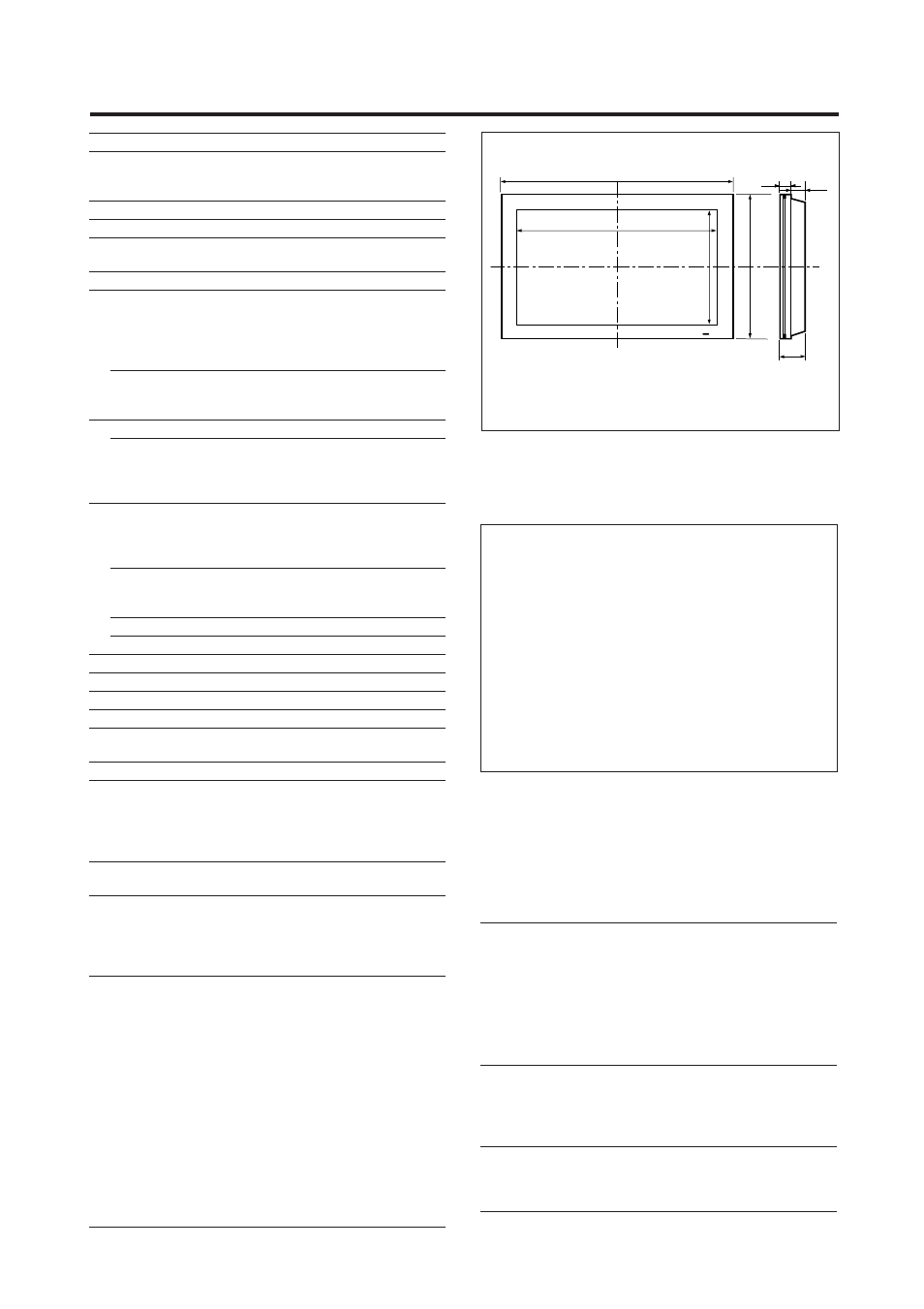 Specifications | MITSUBISHI ELECTRIC PD-5010 User Manual | Page 64 / 68