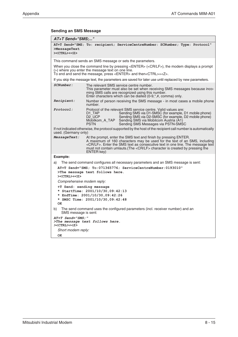 MITSUBISHI ELECTRIC MIM-G01 User Manual | Page 49 / 62