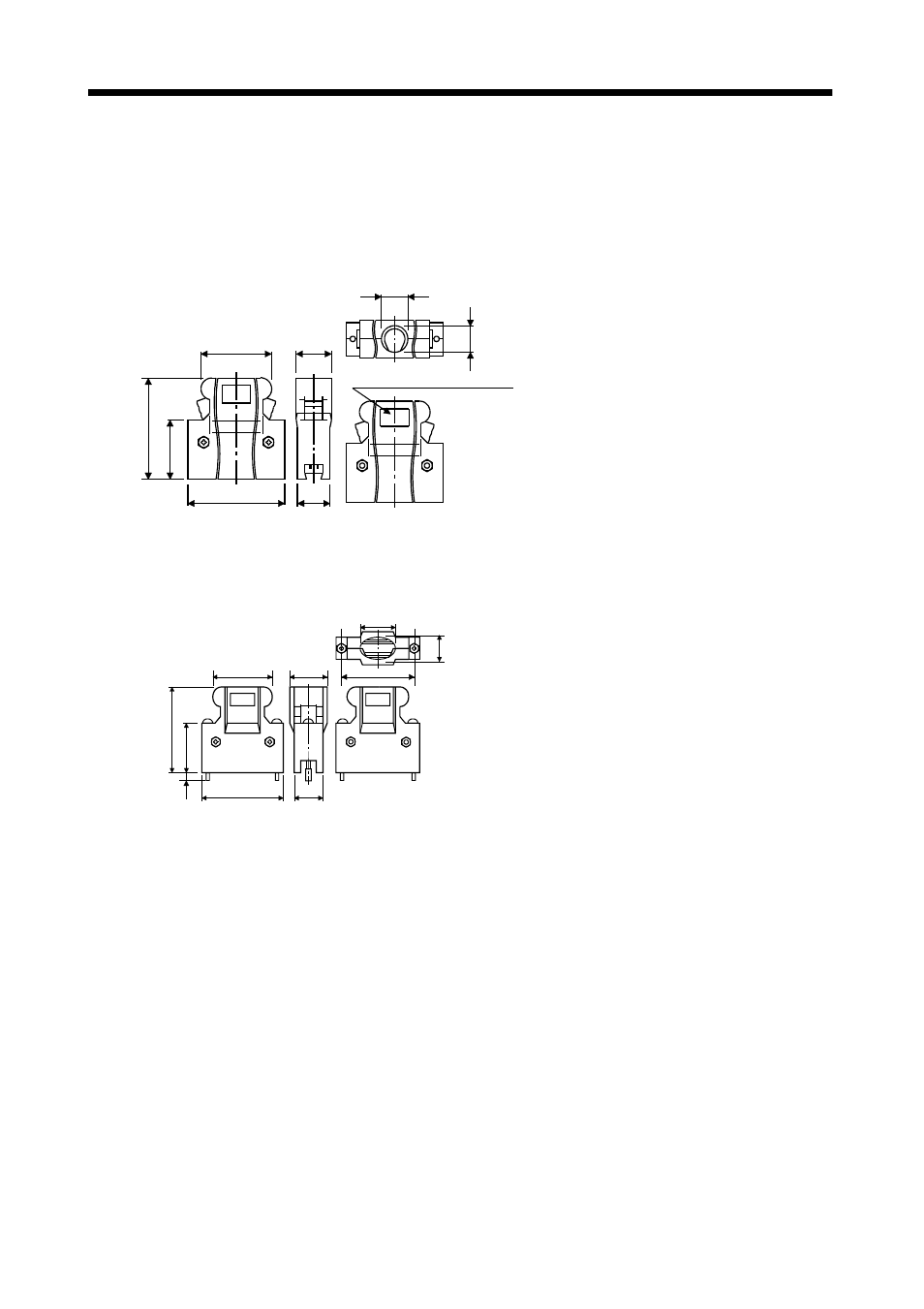 2 connectors, Outline dimension drawings | MITSUBISHI ELECTRIC MR-E- A/AG User Manual | Page 168 / 310